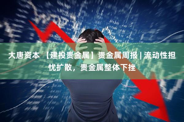 大唐资本 【建投贵金属】贵金属周报 | 流动性担忧扩散，贵金属整体下挫