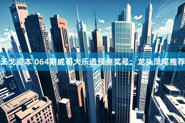 天戈资本 064期威哥大乐透预测奖号：龙头凤尾推荐