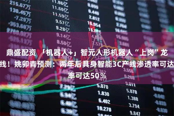 鼎盛配资 「机器人+」智元人形机器人“上岗”龙旗产线！姚卯青预测：两年后具身智能3C产线渗透率可达50％
